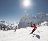 Skifahren im Skigebiet Nassfeld<br/><h7> © NLW Tourismus Marketing GmbH</h7>
